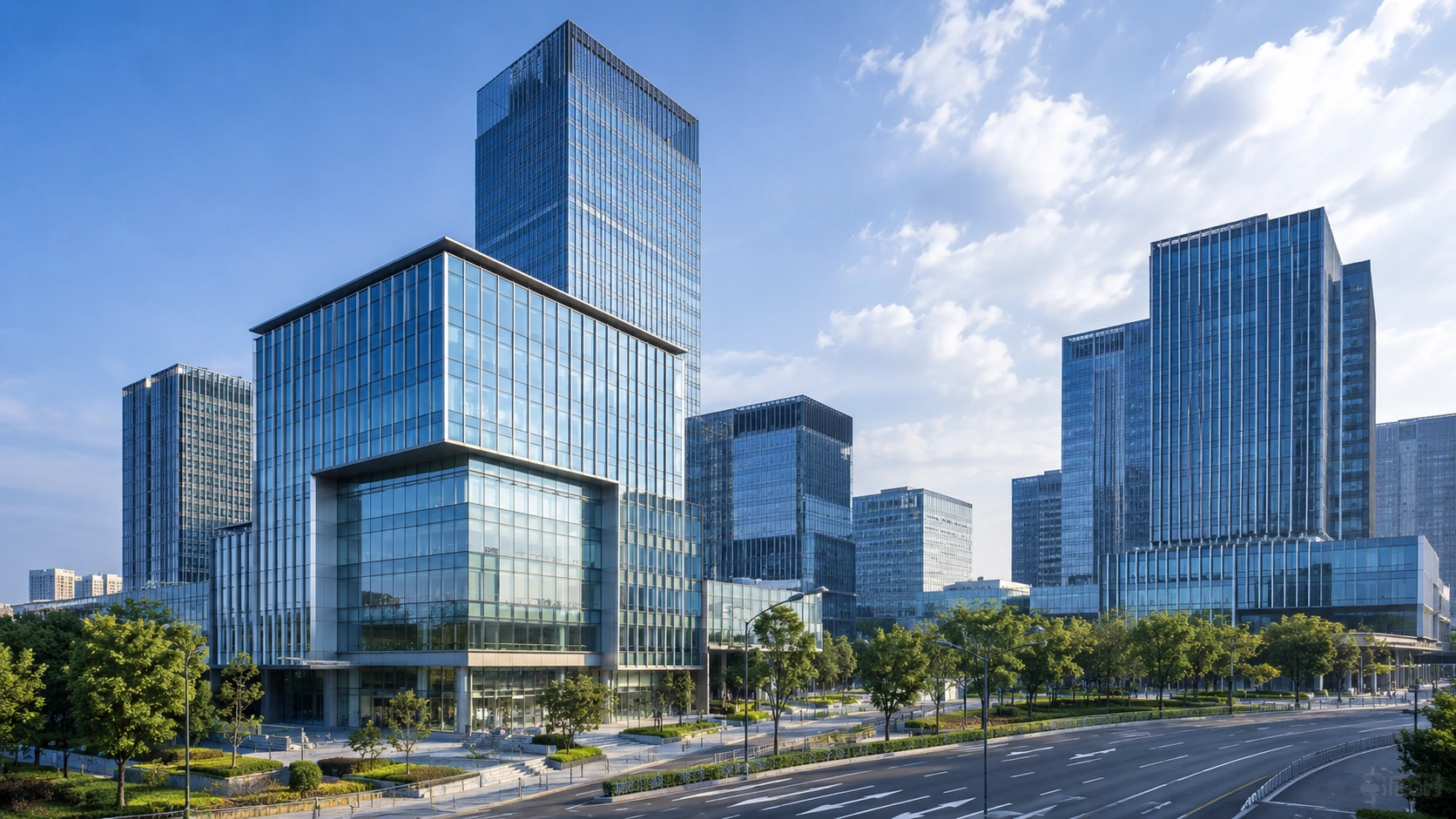 Commercial buildings connected across a real asset portfolio